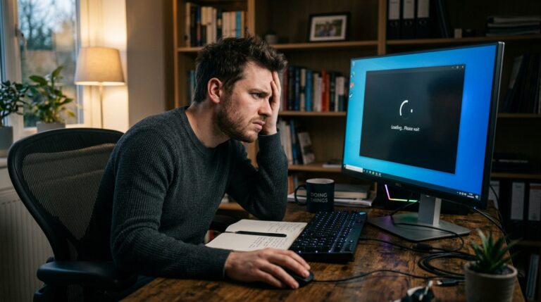 Diagnosing a slow PC process