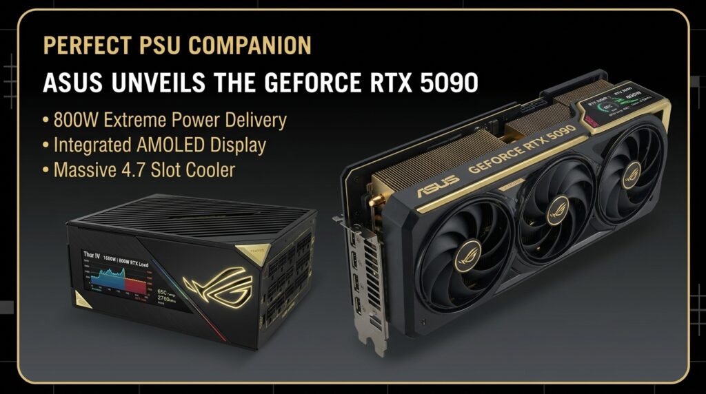 Asus ROG Astral GeForce RTX 5090 graphics card