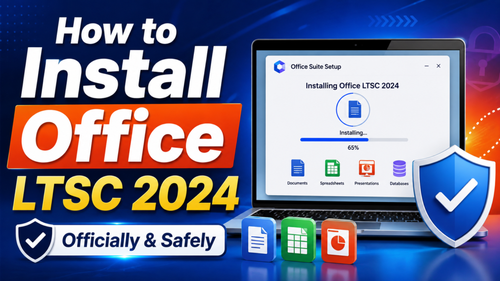 How to install Office LTSC 2024 officially and safely