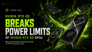 Visually appealing NVIDIA RTX 50 GPU with GDDR7 specs and HYDRA tool NVIDIA RTX 50 enhancements.
