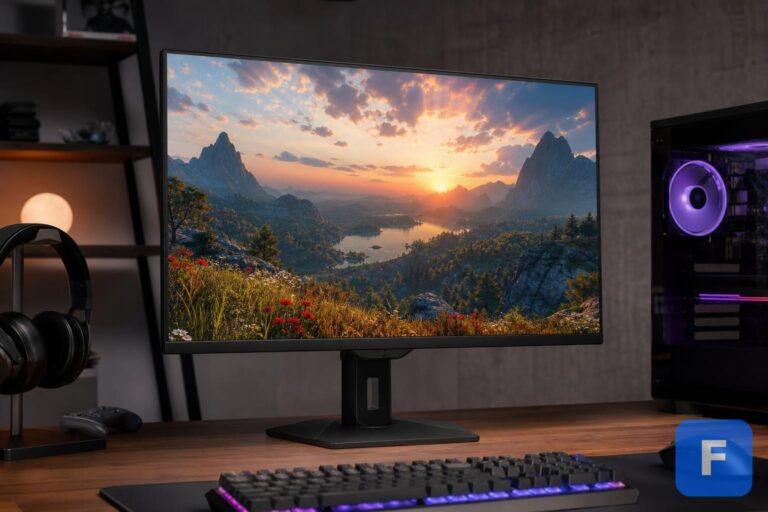 KTC M27P6S gaming monitor showcasing 4K visuals